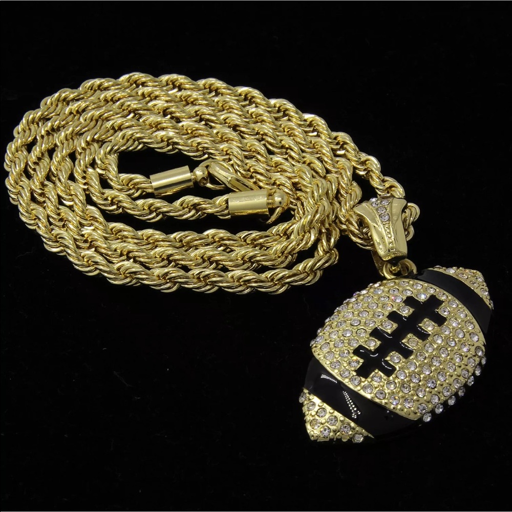 Men’s hip hop 14k Cz chain
